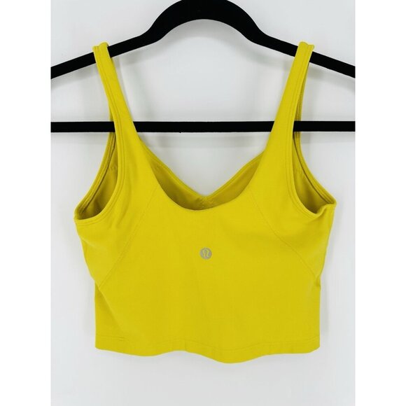 Lululemon Align Tank Top Yellow Women's 6 EUC - Picture 2 of 6